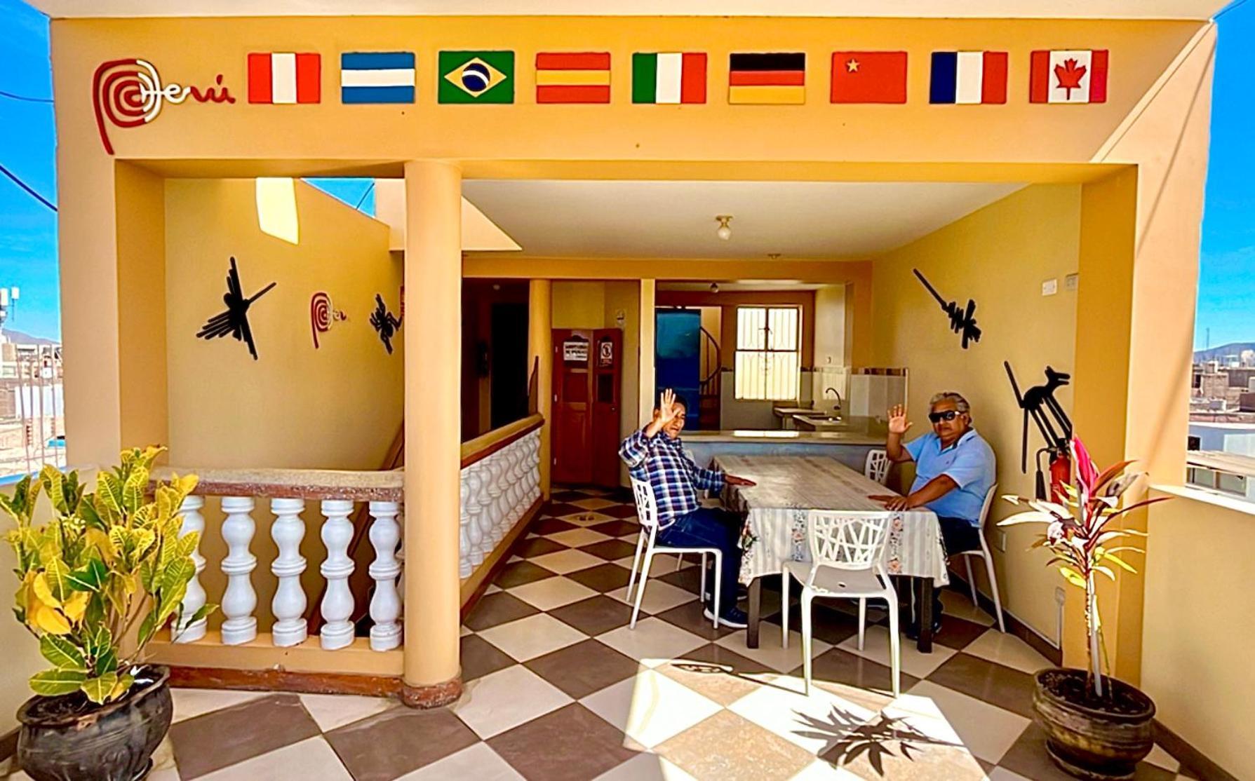 Hospedaje Sol De Oro Nazca Esterno foto